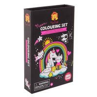Neon Colouring Set - Unicorns & Friends - Image 4