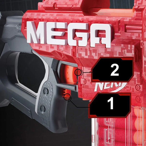 Nerf Mega Motostryke Motorized 10-Dart Blaster - Image 2
