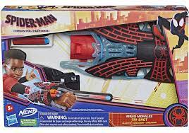 Nerf Spiderman Miles Morales Tri Shot Blaster