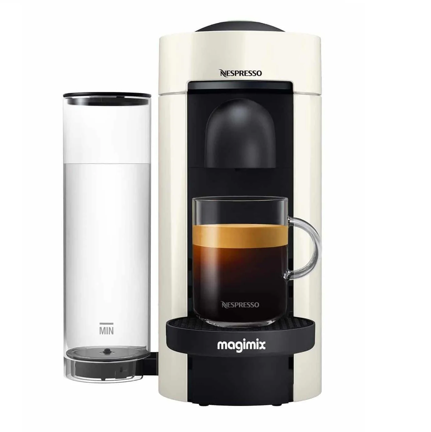 Nespresso Vertuo Plus Pod Coffee Machine by Magimix - White