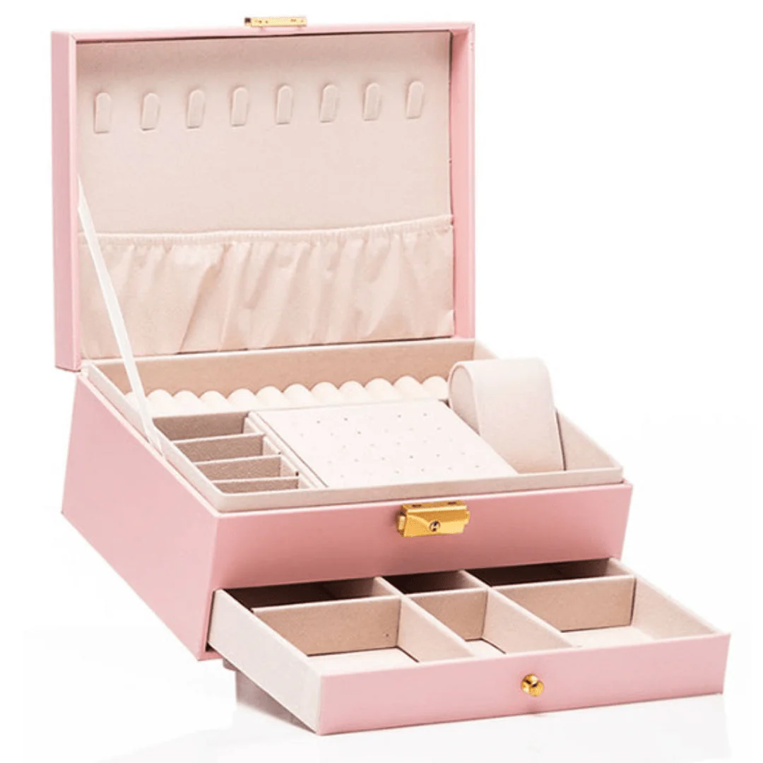 Newgrange Living Jewellery Box - Baby Pink