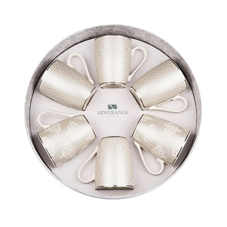 Newgrange Living Karla Bone China Mugs Set of 6