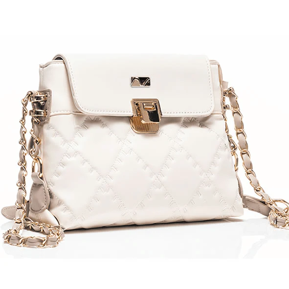 Newgrange Living Sienna Handbag White