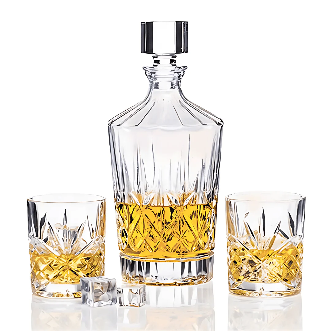 Newgrange Living Whiskey Decanter and Glasses Set