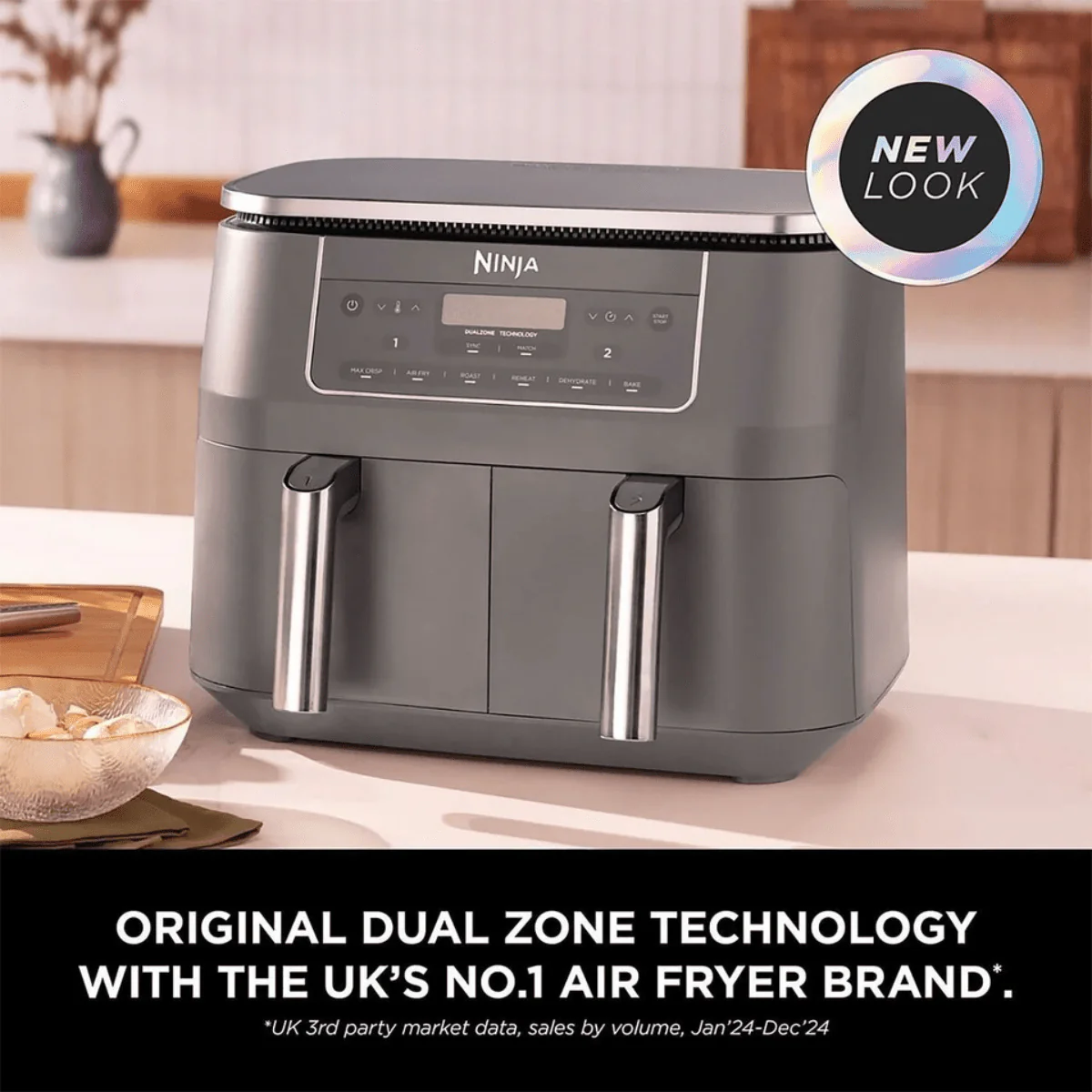 Ninja 6-in-1 Dual Zone Air Fryer (DZ300UK) - Image 4