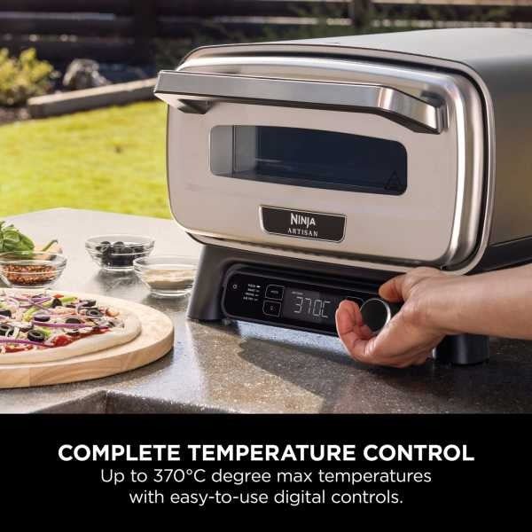 Ninja Artisan Electric Pizza Oven & Air Fryer MO201UK - Outdoor use only - Image 10