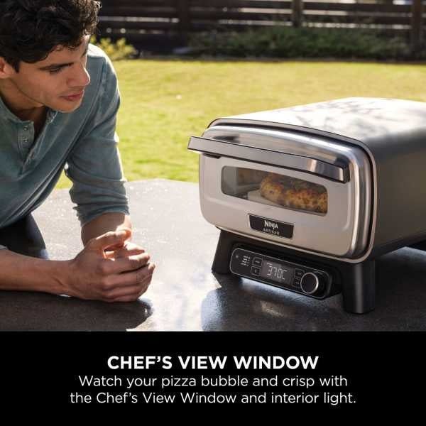 Ninja Artisan Electric Pizza Oven & Air Fryer MO201UK - Outdoor use only - Image 6