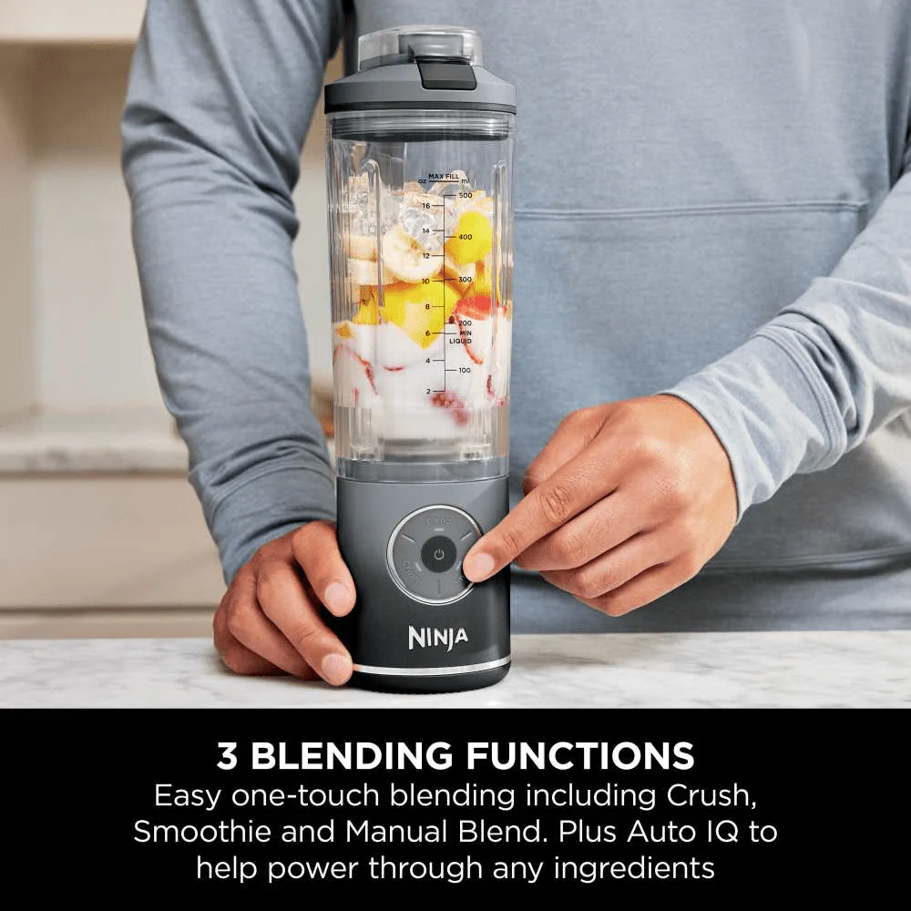 Ninja Blast Max Portable Blender - Cool Grey BC251UKGY - Image 2