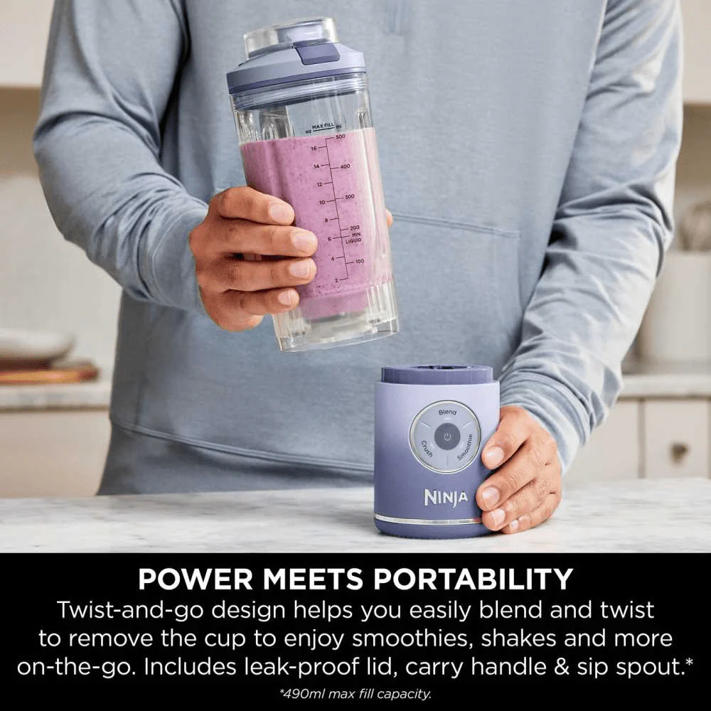 Ninja Blast Max Portable Blender - Lavender BC251UKLD - Image 3