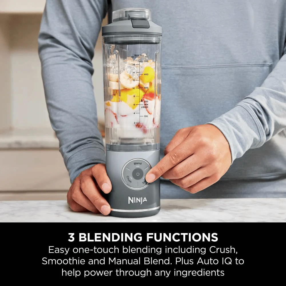 Ninja Blast Max Portable Blender - Silver BC251UKSL - Image 2