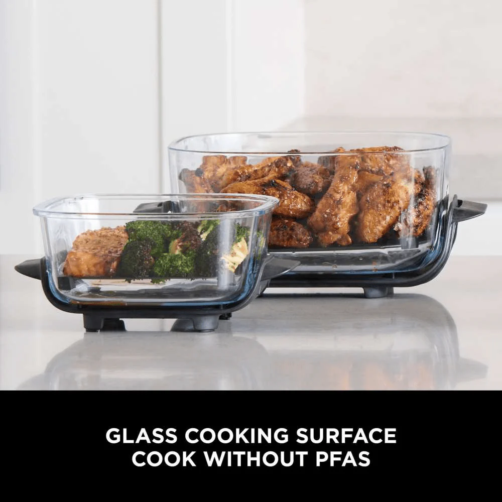 Ninja CRISPi 4-in-1 Portable Glass Air Fryer - Cyber Space FN101UKGY - Image 5