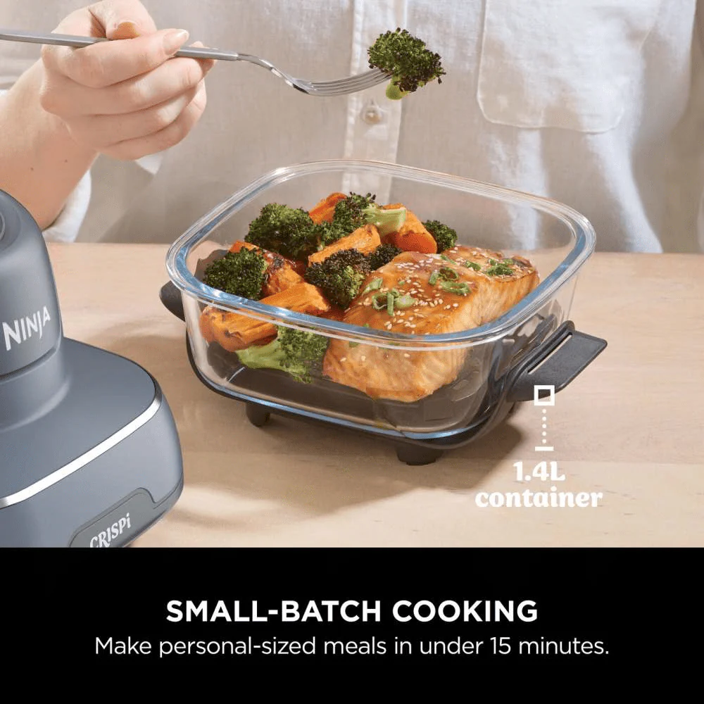 Ninja CRISPi 4-in-1 Portable Glass Air Fryer - Cyber Space FN101UKGY - Image 8