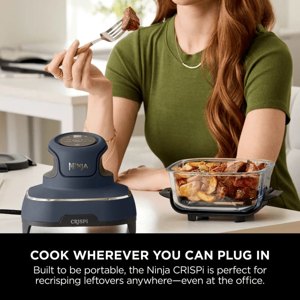 Ninja CRISPi 4-in-1 Portable Glass Air Fryer - Cyber Space FN101UKGY - Image 9