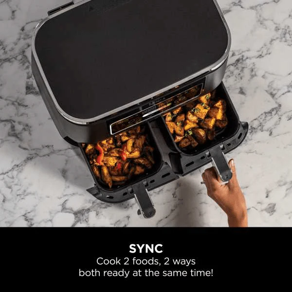 Ninja Foodi 4-in-1 Dual Zone Air Fryer 7.6L AF200UK - Image 5