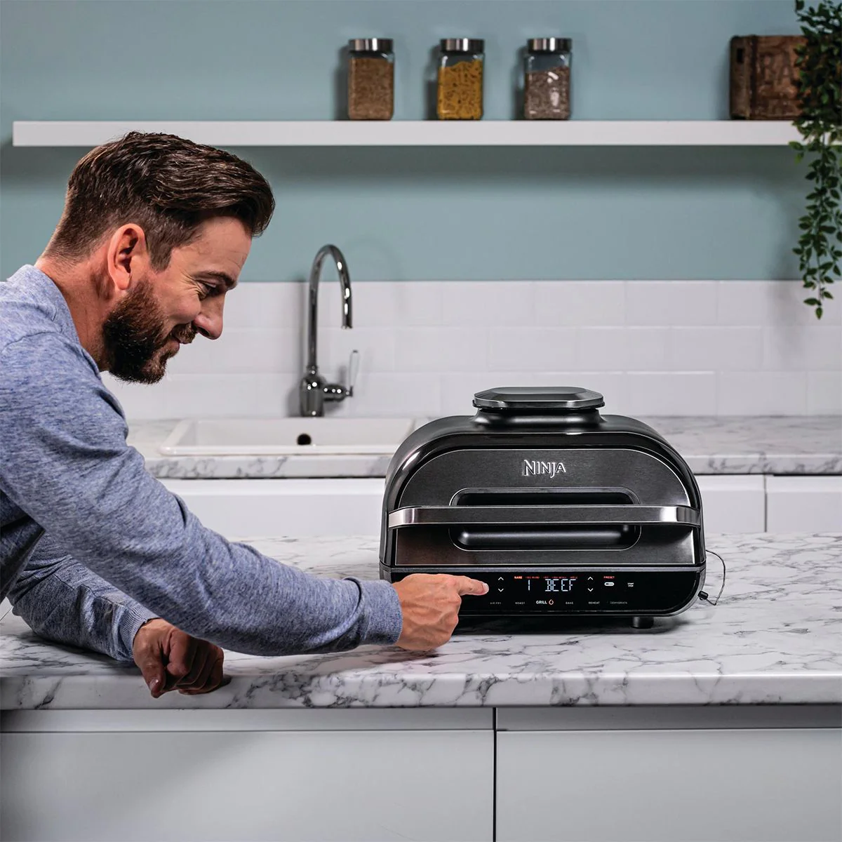 NINJA Foodi Max Health Grill & Air Fryer AG551UK - Image 6