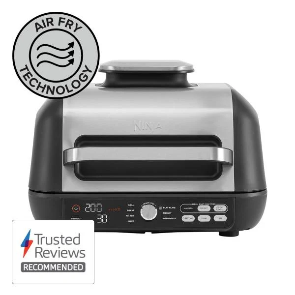 Ninja Foodi MAX Pro Health Grill, Flat Plate & Air Fryer AG651UK - Image 3