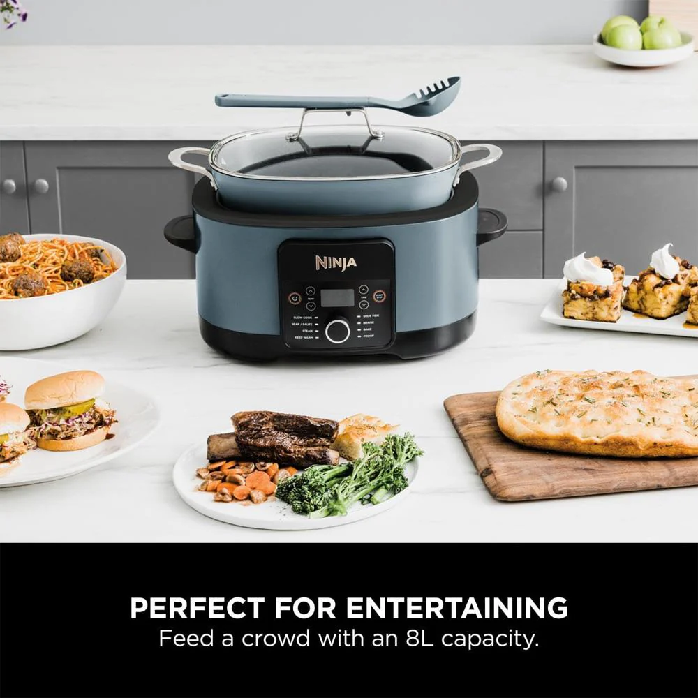 Ninja Foodi Possible Cooker 8-In-1 Slow Cooker Grey - Image 2