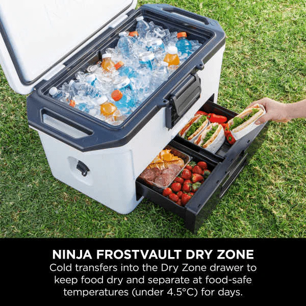 Ninja FrostVault 50QT/47L Hard Cooler - Cloud White FB151UKWH - Image 10