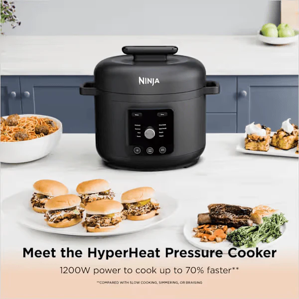 Ninja HyperHeat Pressure & Rice Cooker – 6L 9-in-1 PC201UK - Image 5