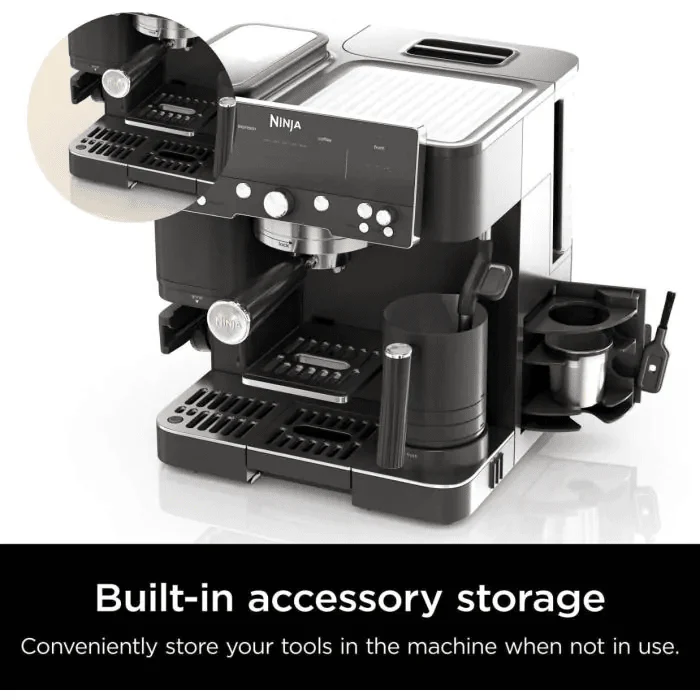Ninja Luxe Café Premier Espresso Machine – Black ES601UKBK - Image 3