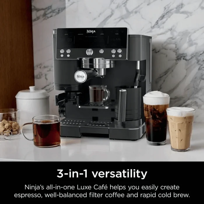 Ninja Luxe Café Premier Espresso Machine – Black ES601UKBK - Image 7