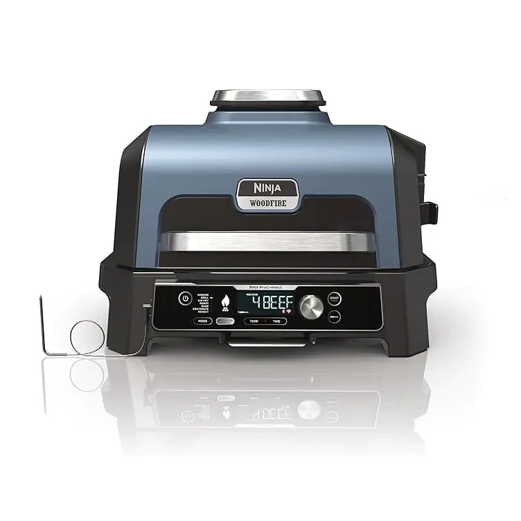 Ninja OG901UK Woodfire Pro Connect XL Electric BBQ Grill & Smoker