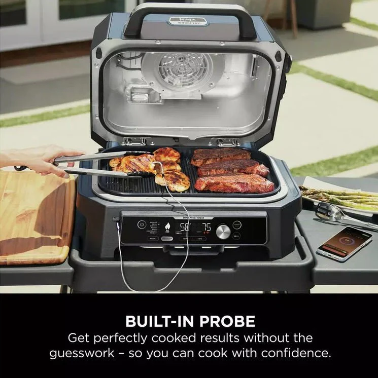 Ninja OG901UK Woodfire Pro Connect XL Electric BBQ Grill & Smoker - Image 10