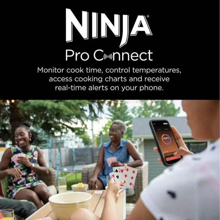 Ninja OG901UK Woodfire Pro Connect XL Electric BBQ Grill & Smoker - Image 6
