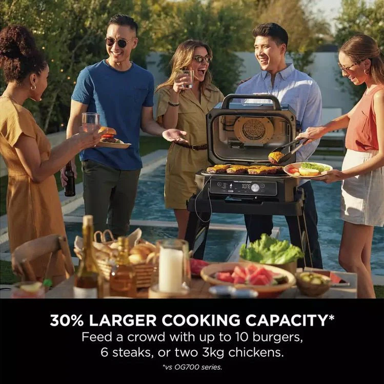 Ninja OG901UK Woodfire Pro Connect XL Electric BBQ Grill & Smoker - Image 8