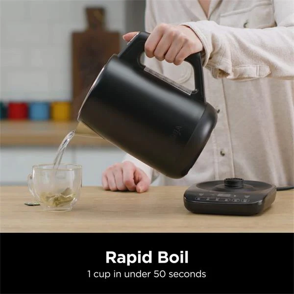 Ninja Perfect Temperature Rapid Boil Kettle 1.7 Litre - Black | Kt200uk - Image 4