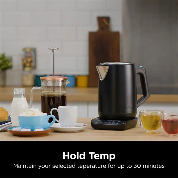 Ninja Perfect Temperature Rapid Boil Kettle 1.7 Litre - Black | Kt200uk - Image 5