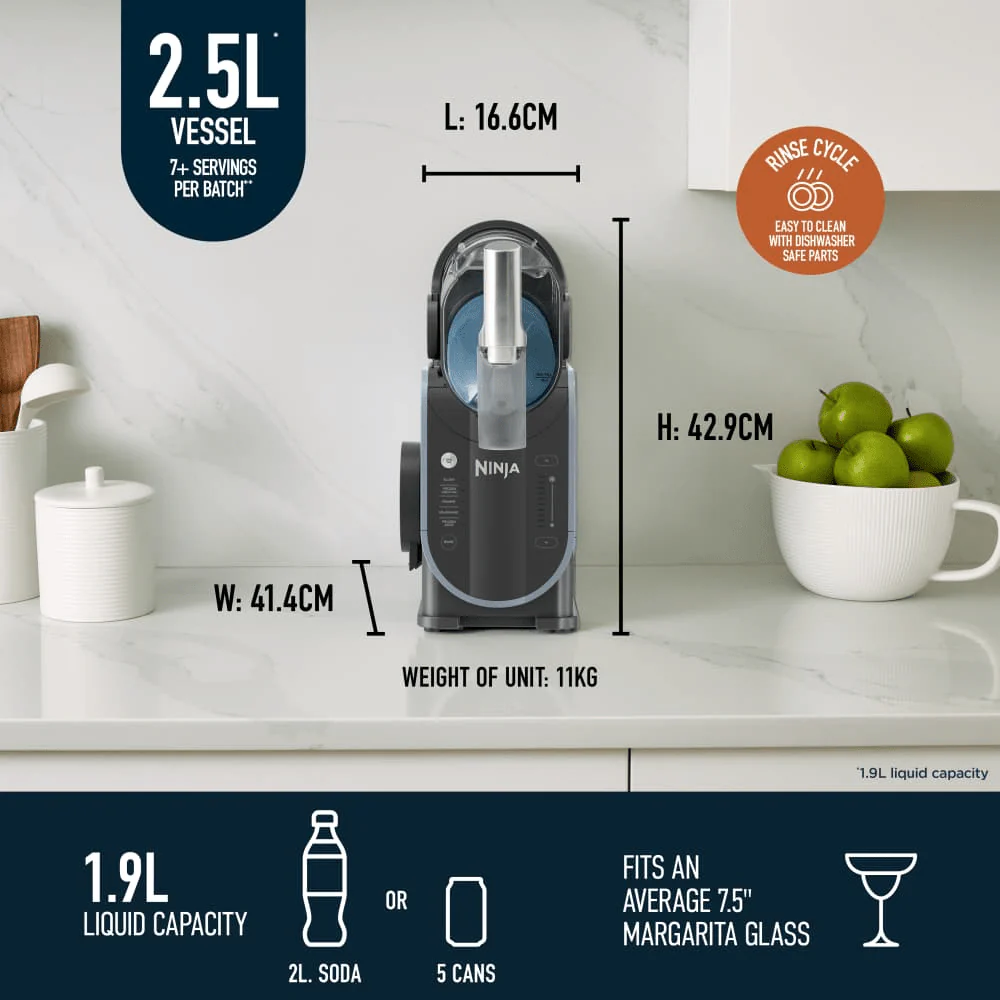 Ninja SLUSHi Frozen Drink Maker FS301UK - Image 8