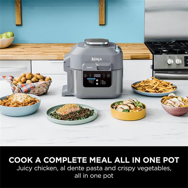Ninja Speedi Rapid 10-In-1 Multicooker Air Fryer - Grey | ON400UK - Image 3