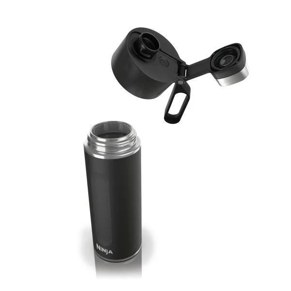 Ninja Thirsti 530 ml Travel Bottle – Black DW1801EUUKBK - Image 2