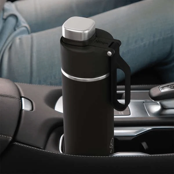 Ninja Thirsti 530 ml Travel Bottle – Black DW1801EUUKBK - Image 3