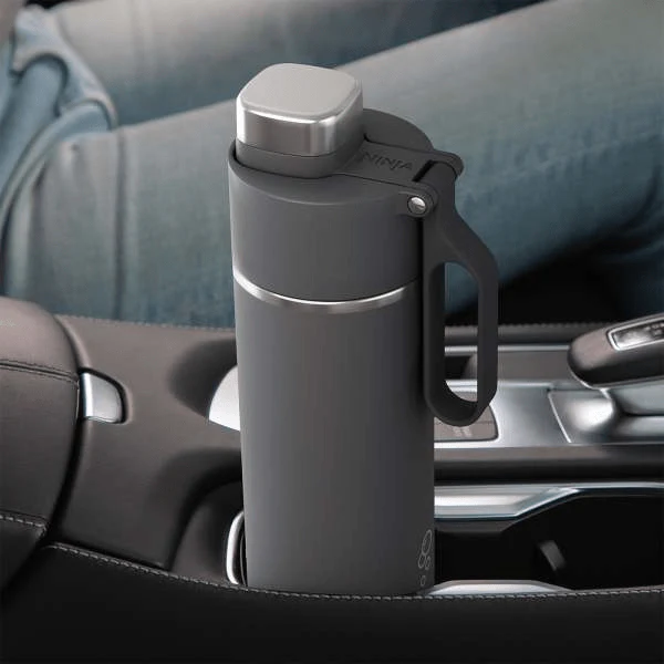 Ninja Thirsti 530 ml Travel Bottle – Grey DW1801EUUKGY - Image 3