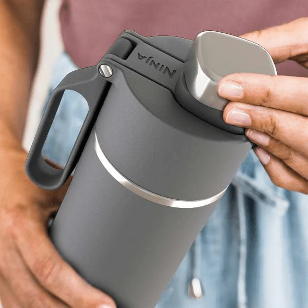Ninja Thirsti 530 ml Travel Bottle – Grey DW1801EUUKGY - Image 4