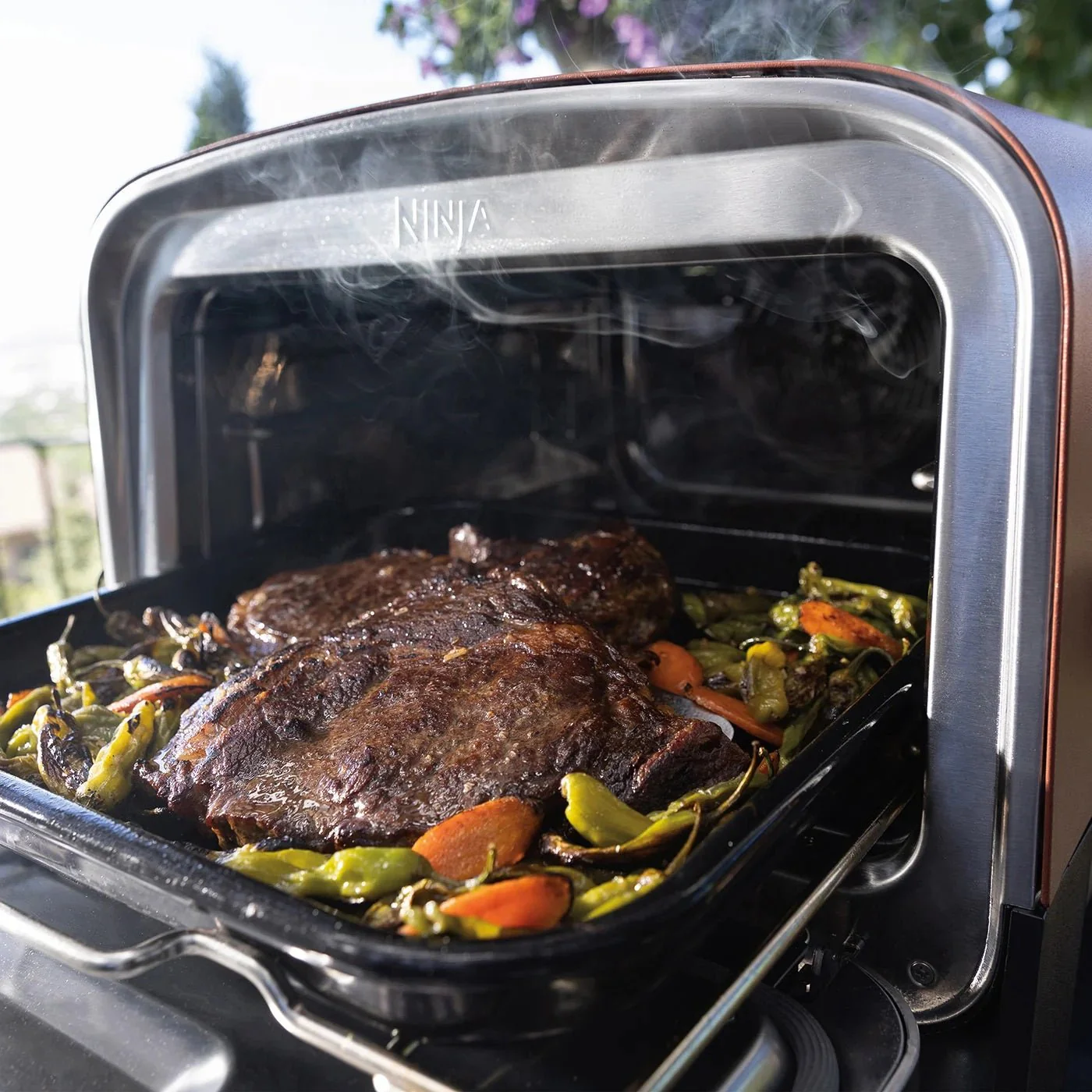 Ninja Woodfire Electric Outdoor Oven, Pizza Maker and BBQ Smoker - Image 12