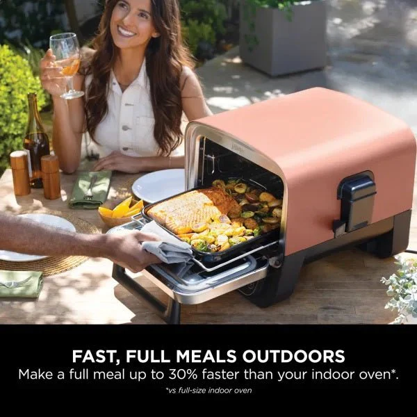 Ninja Woodfire Electric Outdoor Oven, Pizza Maker and BBQ Smoker - Image 2