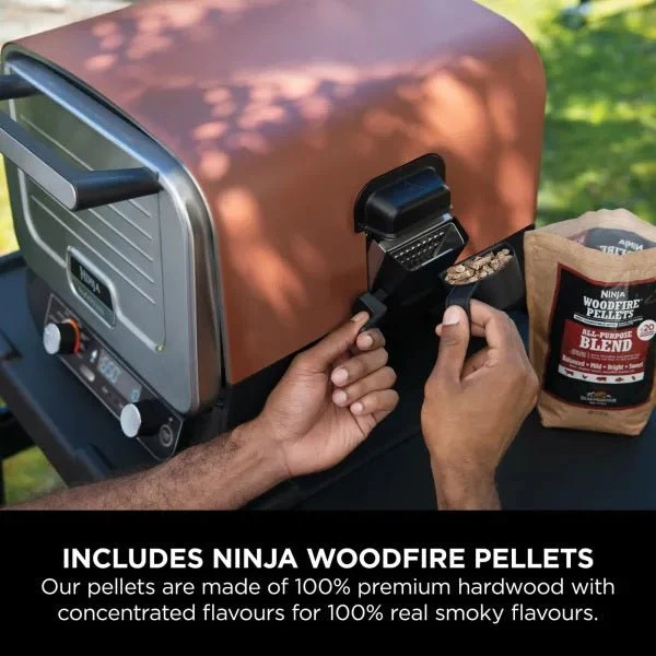 Ninja Woodfire Electric Outdoor Oven, Pizza Maker and BBQ Smoker - Image 3