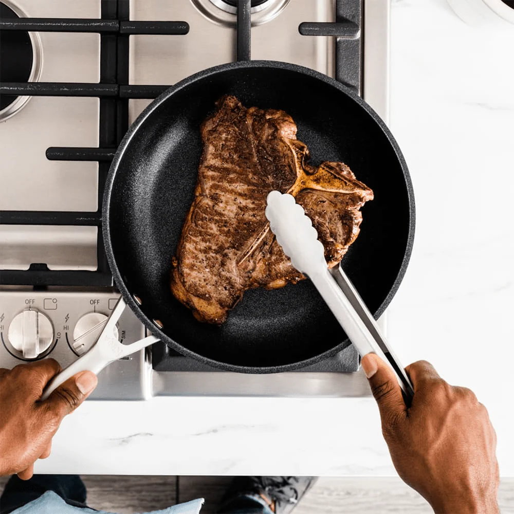 Ninja ZEROSTICK Stainless Steel 28cm Frying Pan - C60028UK - Image 8