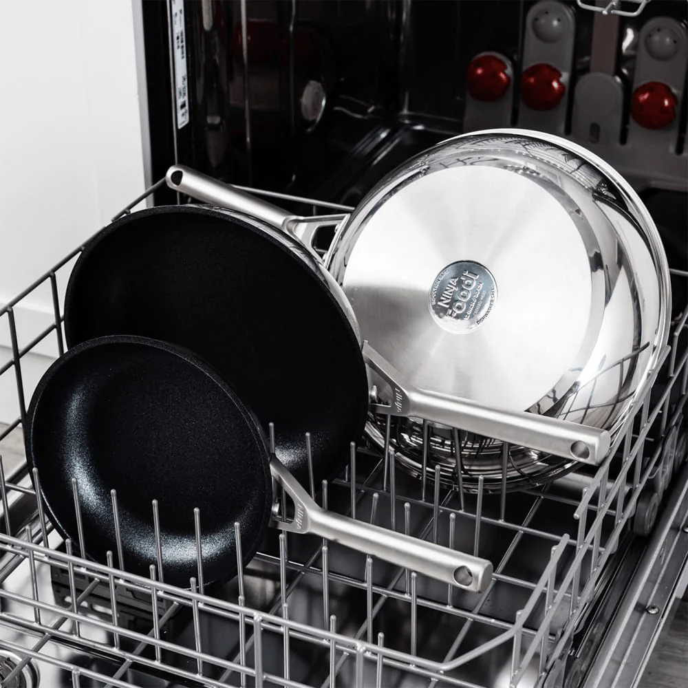 Ninja ZEROSTICK Stainless Steel 28cm Frying Pan - C60028UK - Image 9