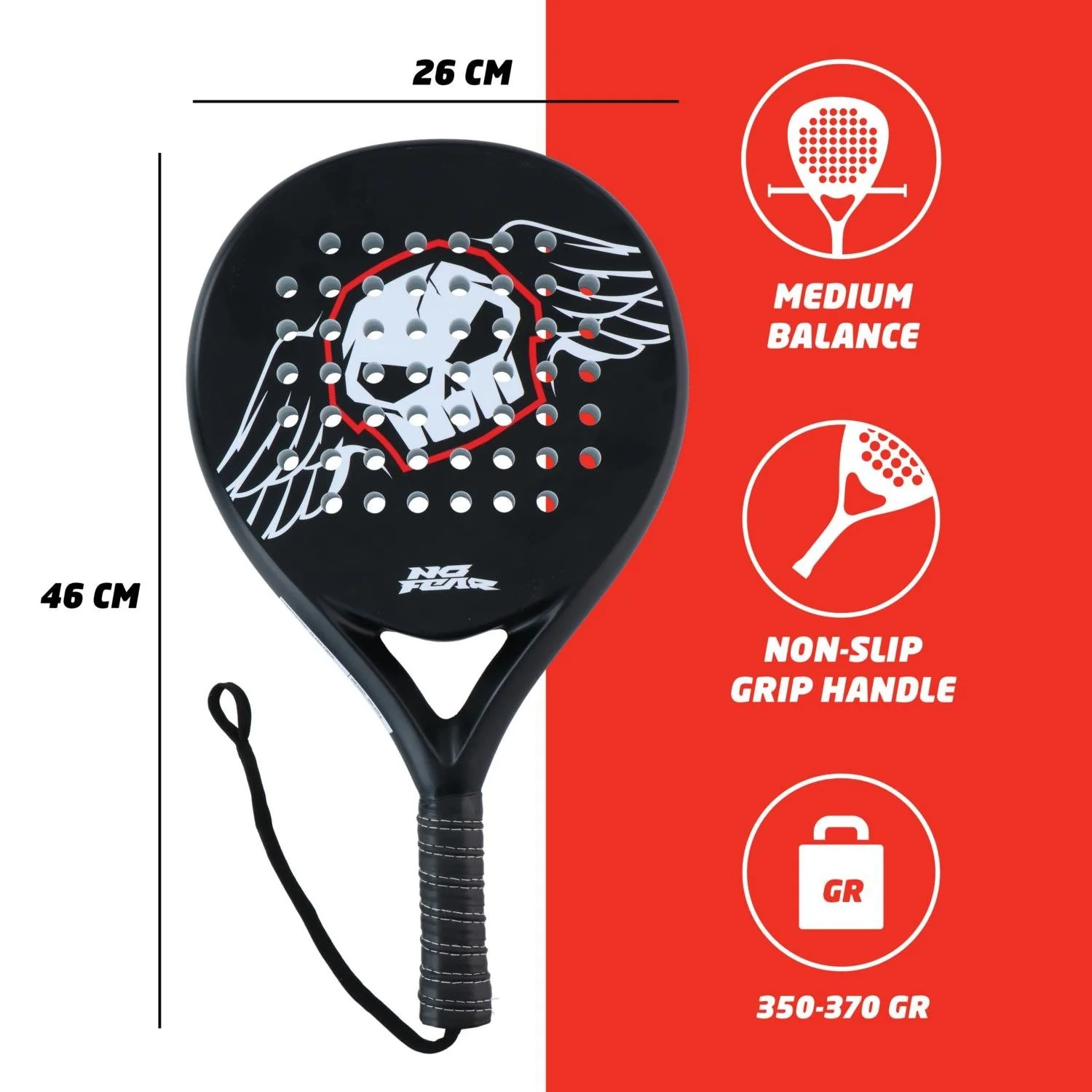 NO FEAR Padel Racket - Image 2