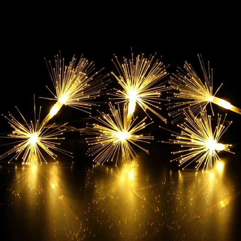 Noma 15 Warm White Fibre Optic Stardust String Light - Easytimer