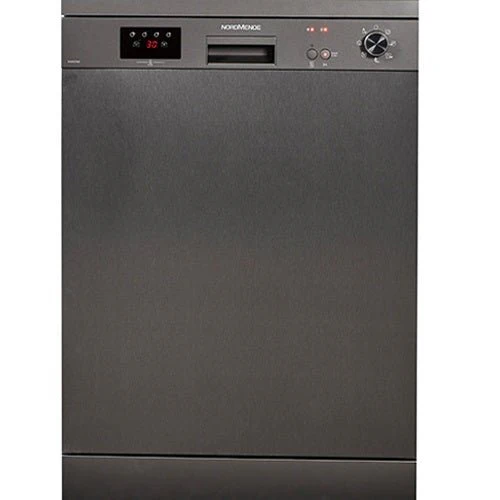 NordMende Dark Grey Inox 60cm Freestanding Dishwasher