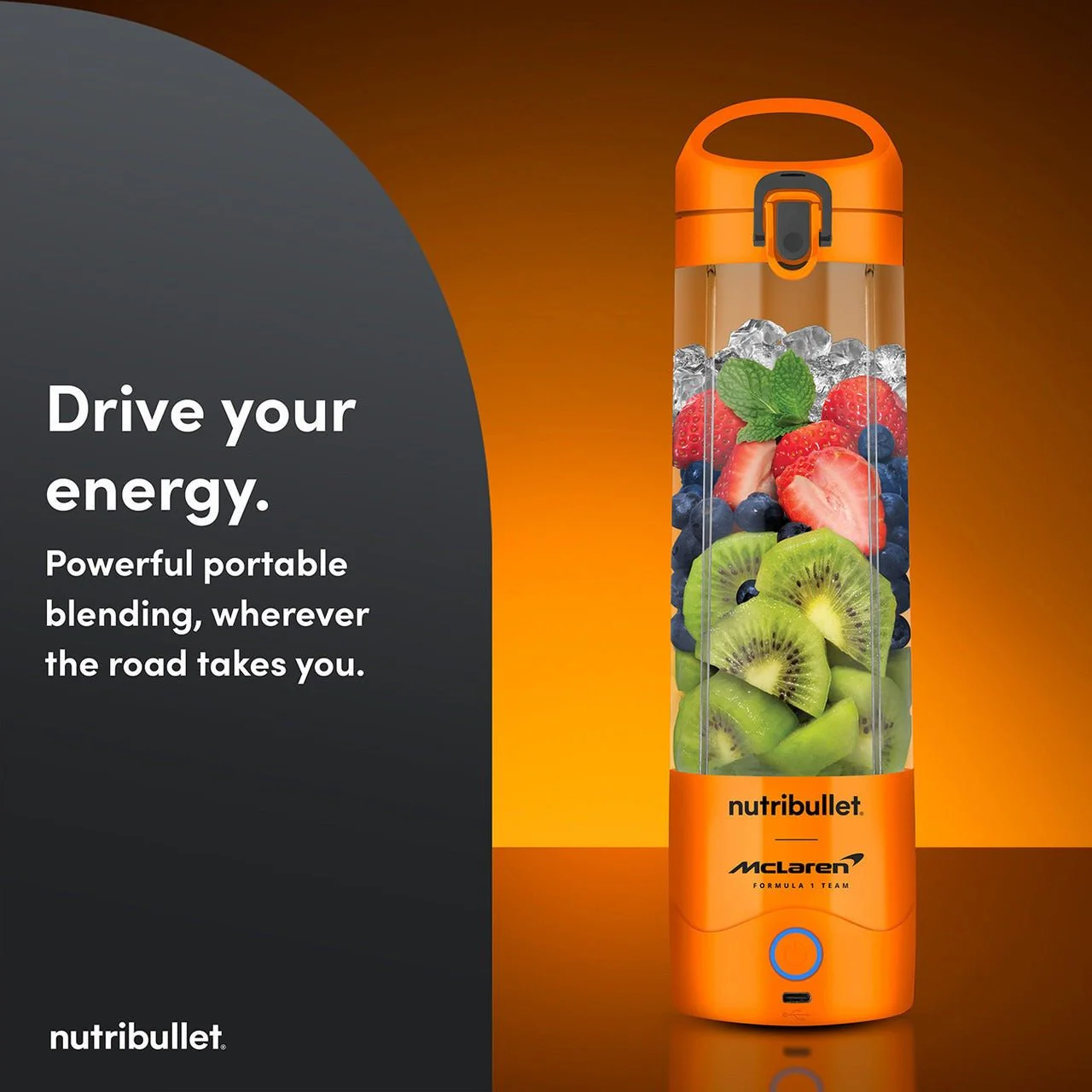 Nutribullet NGB-200 McLaren Portable Blender - Papaya - Image 2