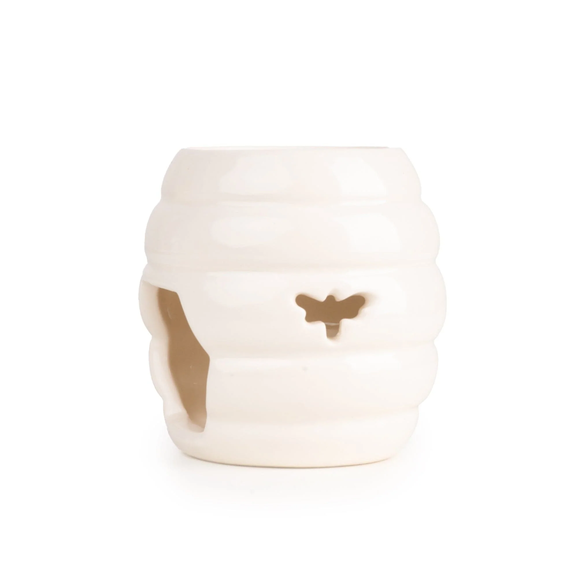 Oil Burner Bee Hive - Cream