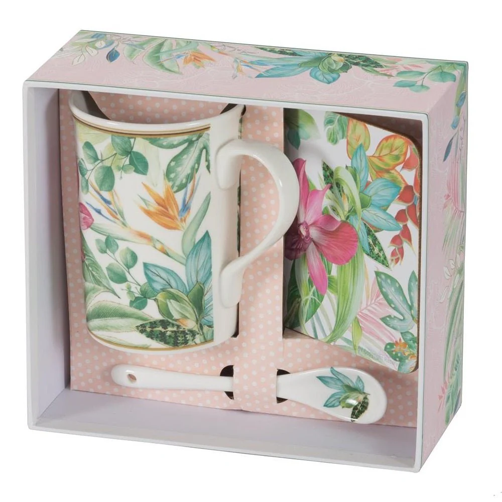 Orchid Cascade Mug Gift Set - Image 2