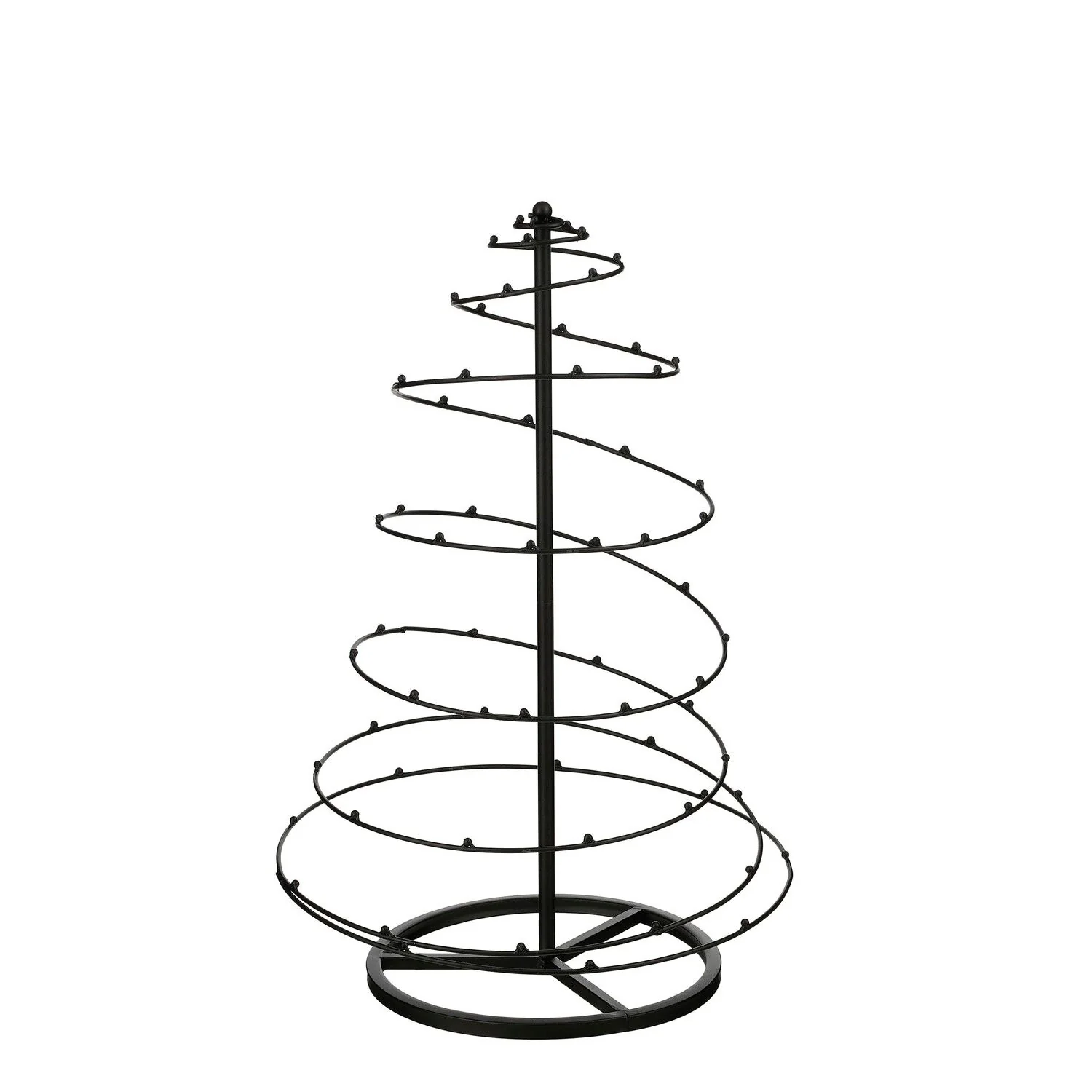 Ornament Hanger Tree Black - h75xd50cm