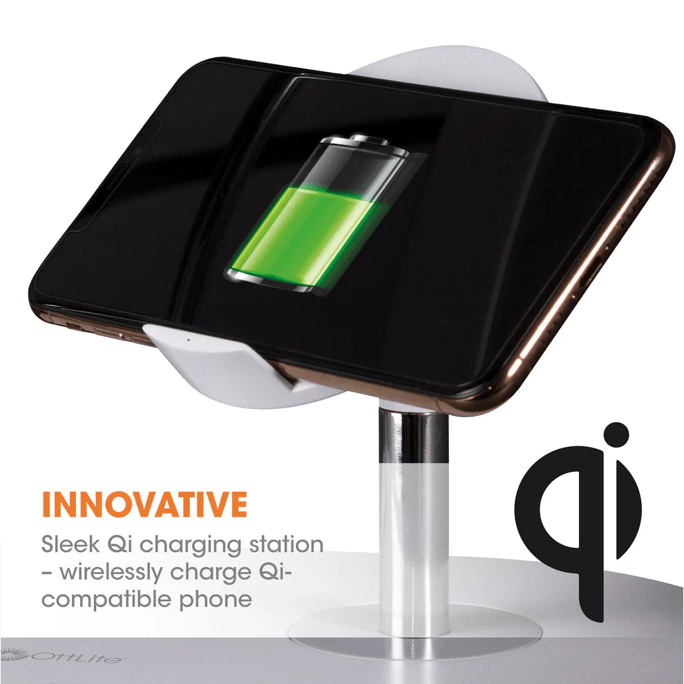 OttLite Wireless Charging LED Makeup Mirror - Image 6